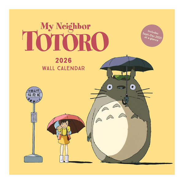 totoro  STUDIO GHIBLI MY NEIGHBOR TOTORO 2026 WALL CALENDAR