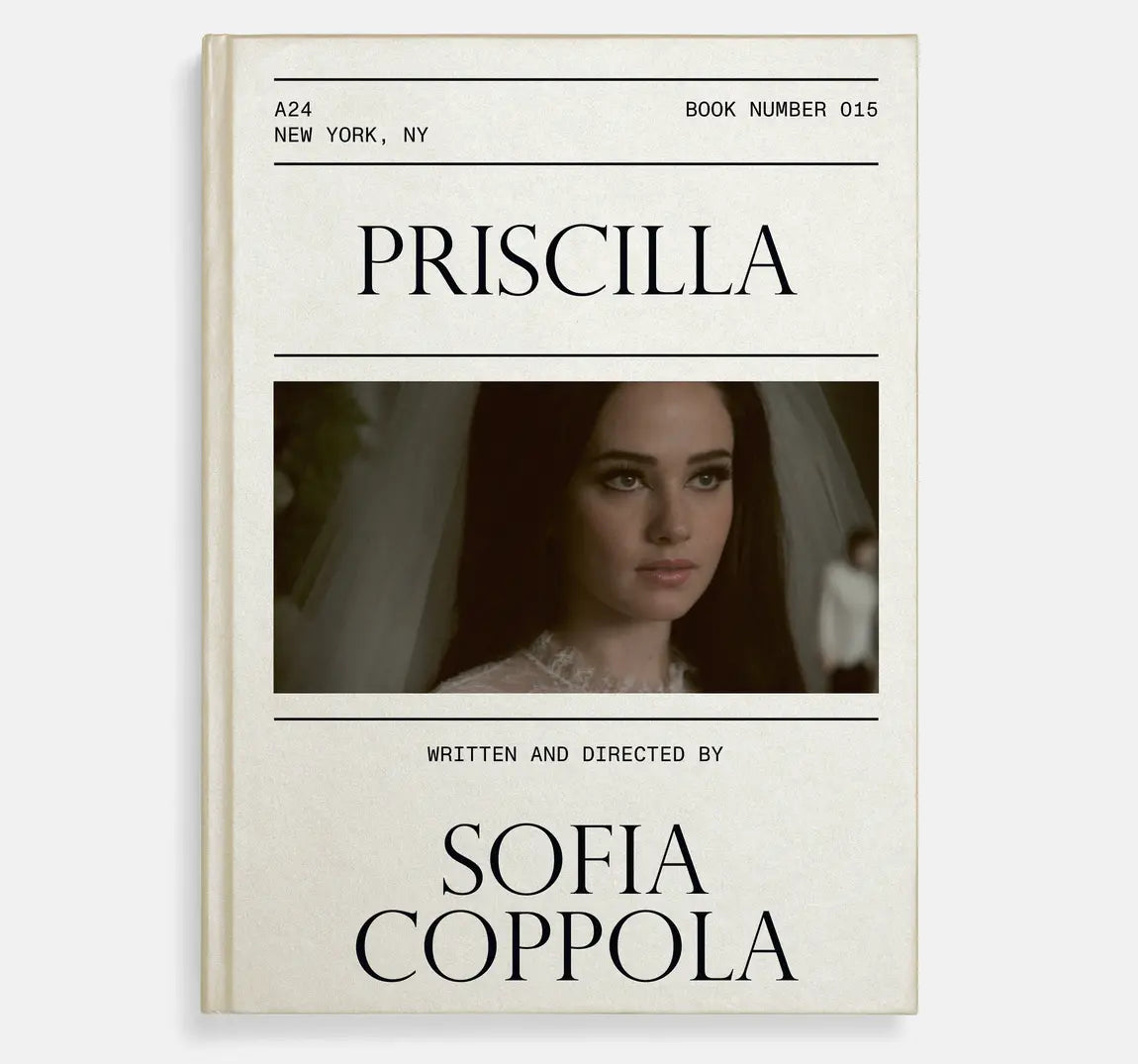Delve into "The Priscilla Screenplay Book," showcasing Sofia Coppola's vision with essays, on-set photography, and personal insights from Priscilla Presley.