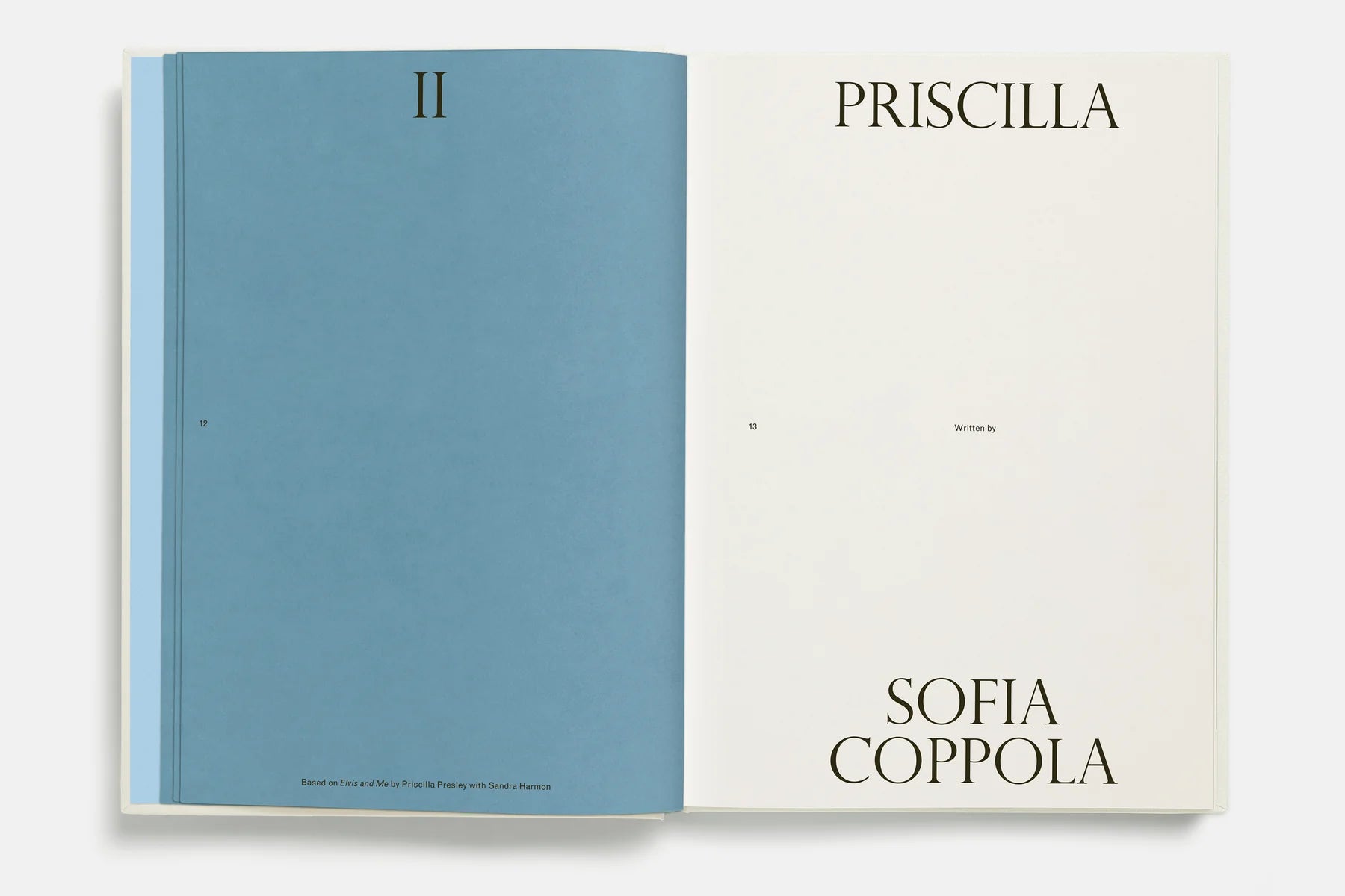 PRISCILLA SCREENPLAY BOOK