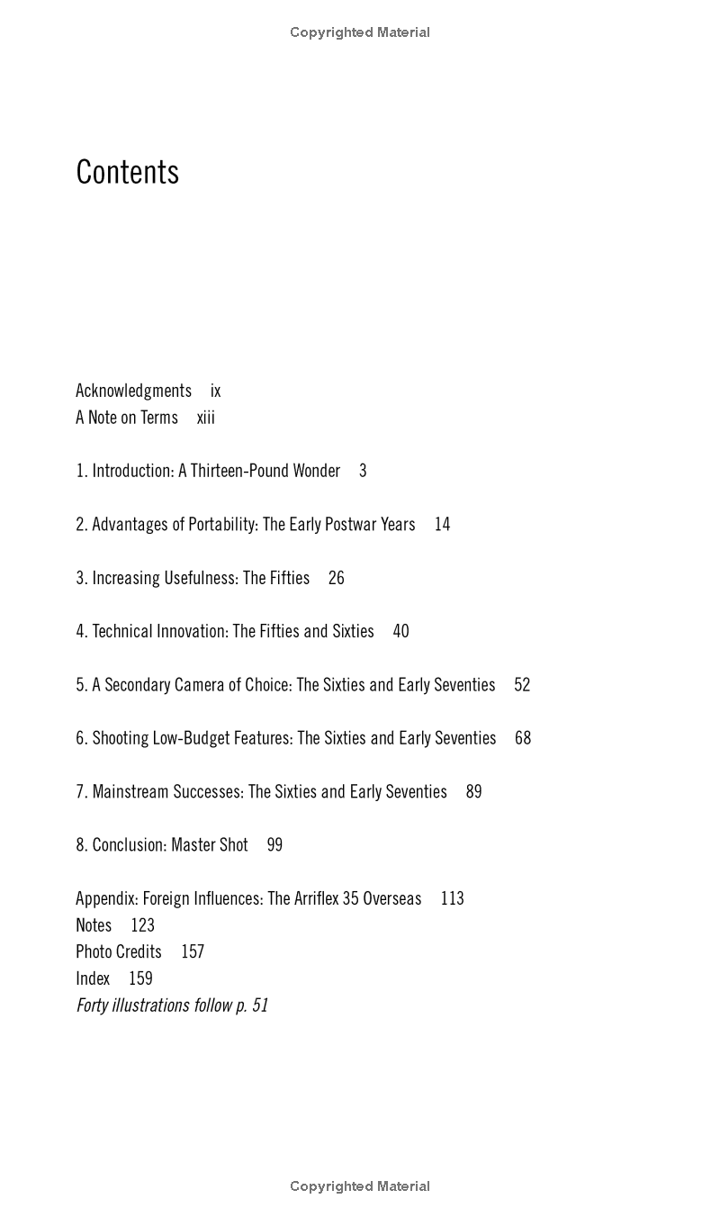 CHRONICLE OF A CAMERA