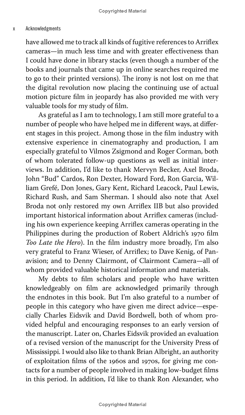 CHRONICLE OF A CAMERA