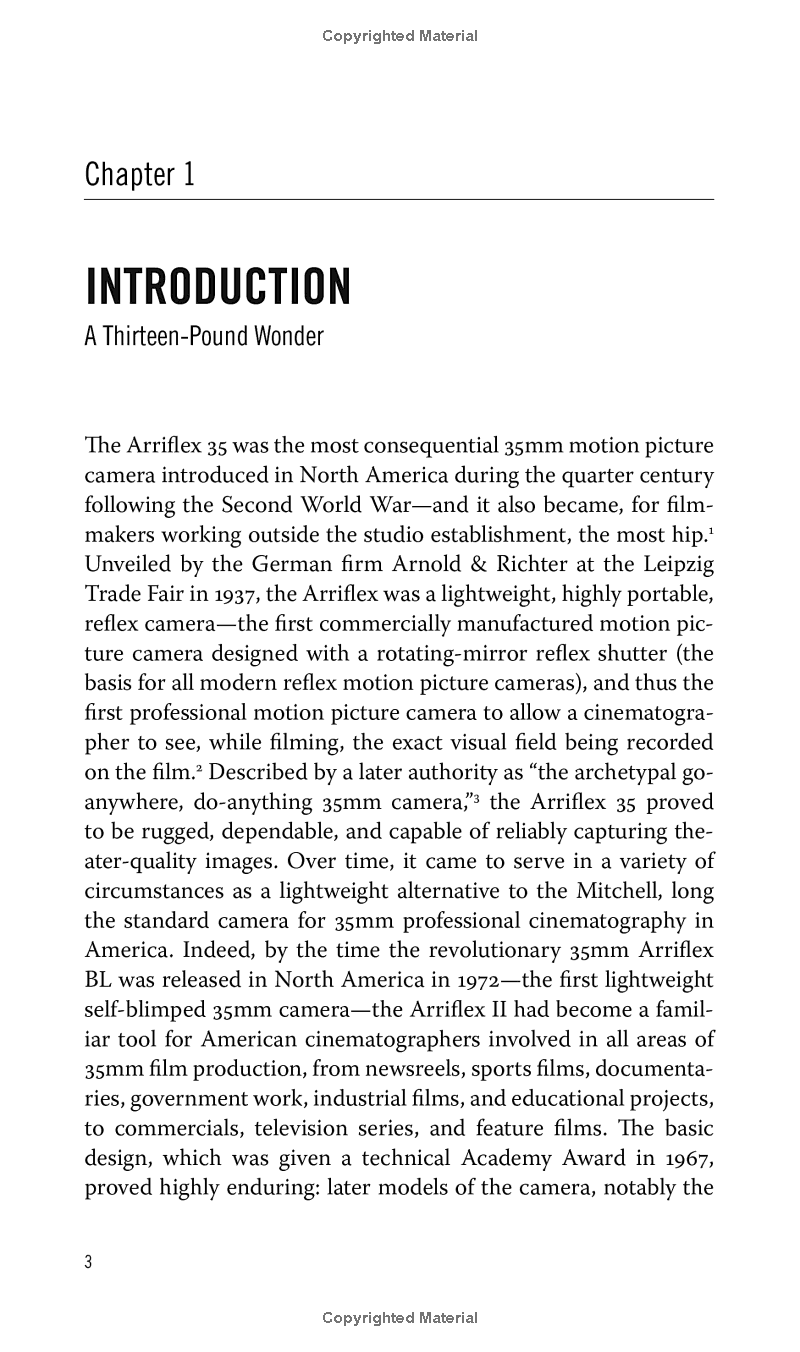 CHRONICLE OF A CAMERA