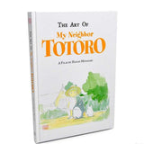 Book titled 'The Art of My Neighbor Totoro' on a white background