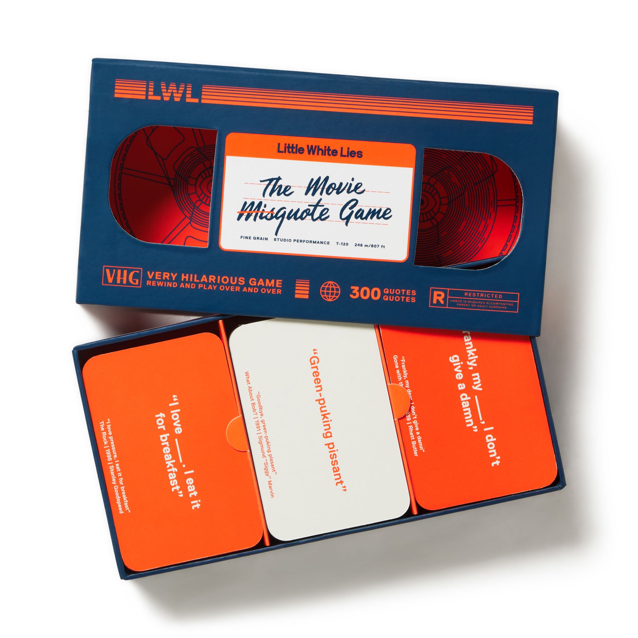 LITTLE WHITE LIES MISQUOTE GAME