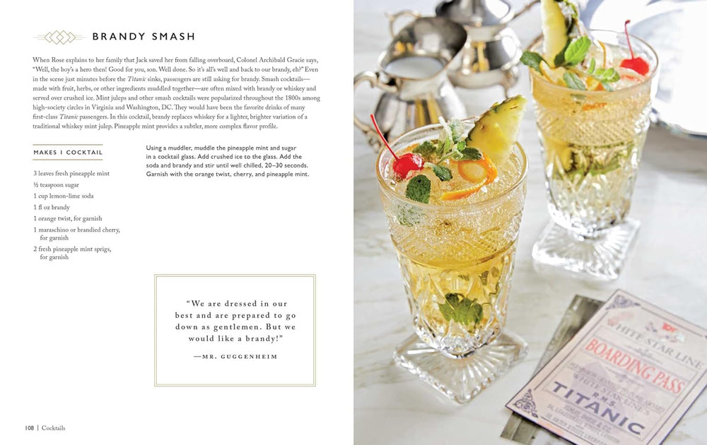 TITANIC: THE OFFICIAL COOKBOOK: 40 TIMELESS RECIPES FOR EVERY OCCASION