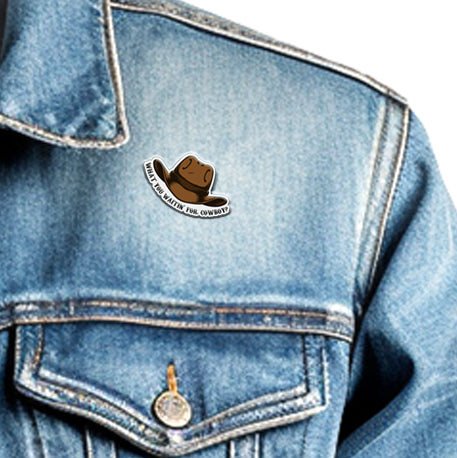 BROKEBACK MOUNTAIN 20TH ANNIVERSARY COWBOY HAT PIN