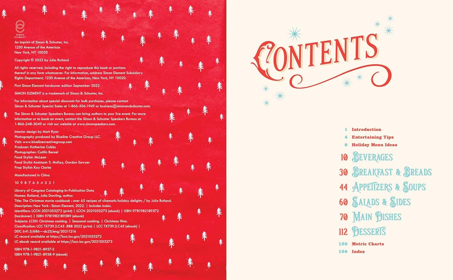 THE CHRISTMAS MOVIE COOKBOOK: RECIPES FROM YOUR FAVORITE HOLIDAY FILMS