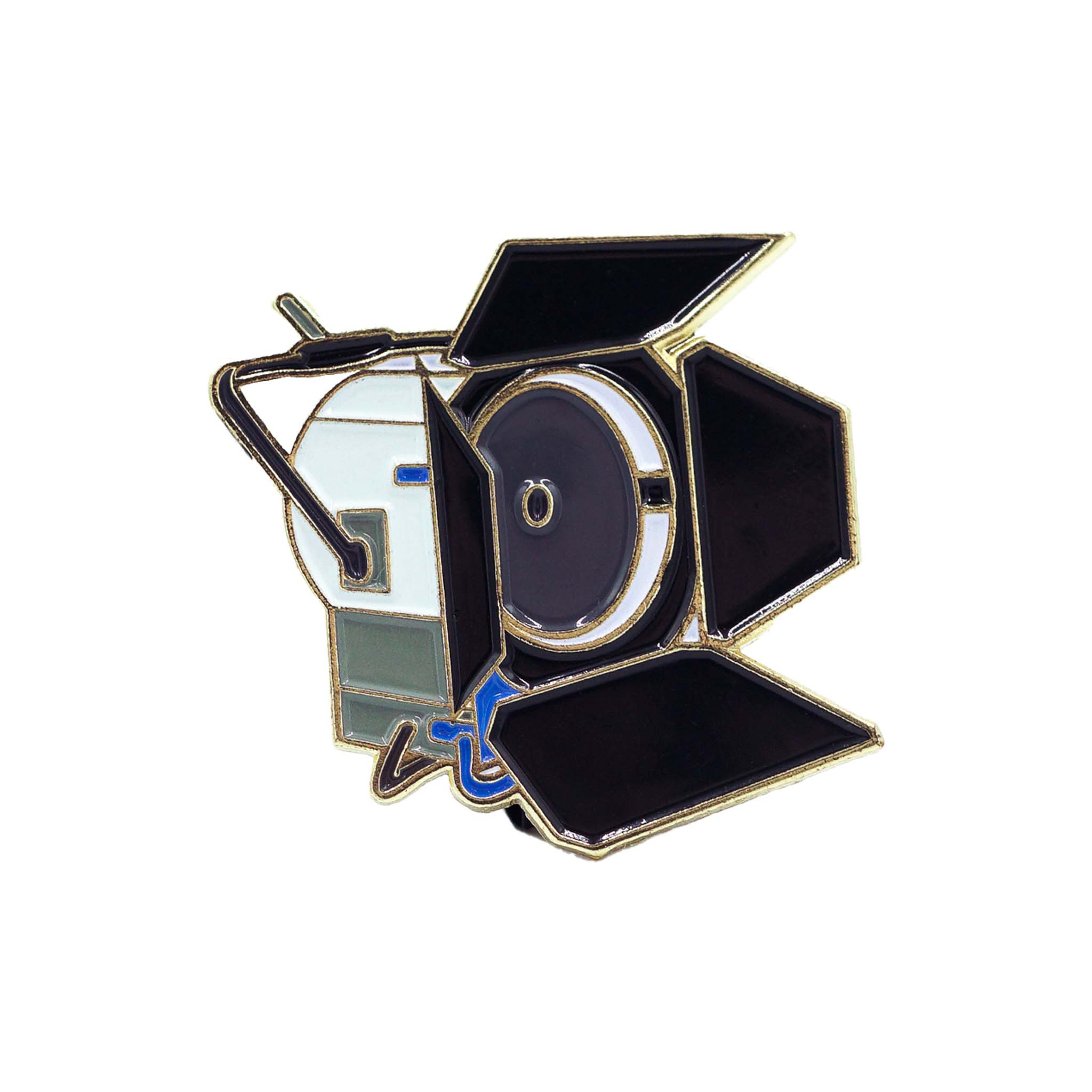 4K HMI LIGHT ENAMEL PIN