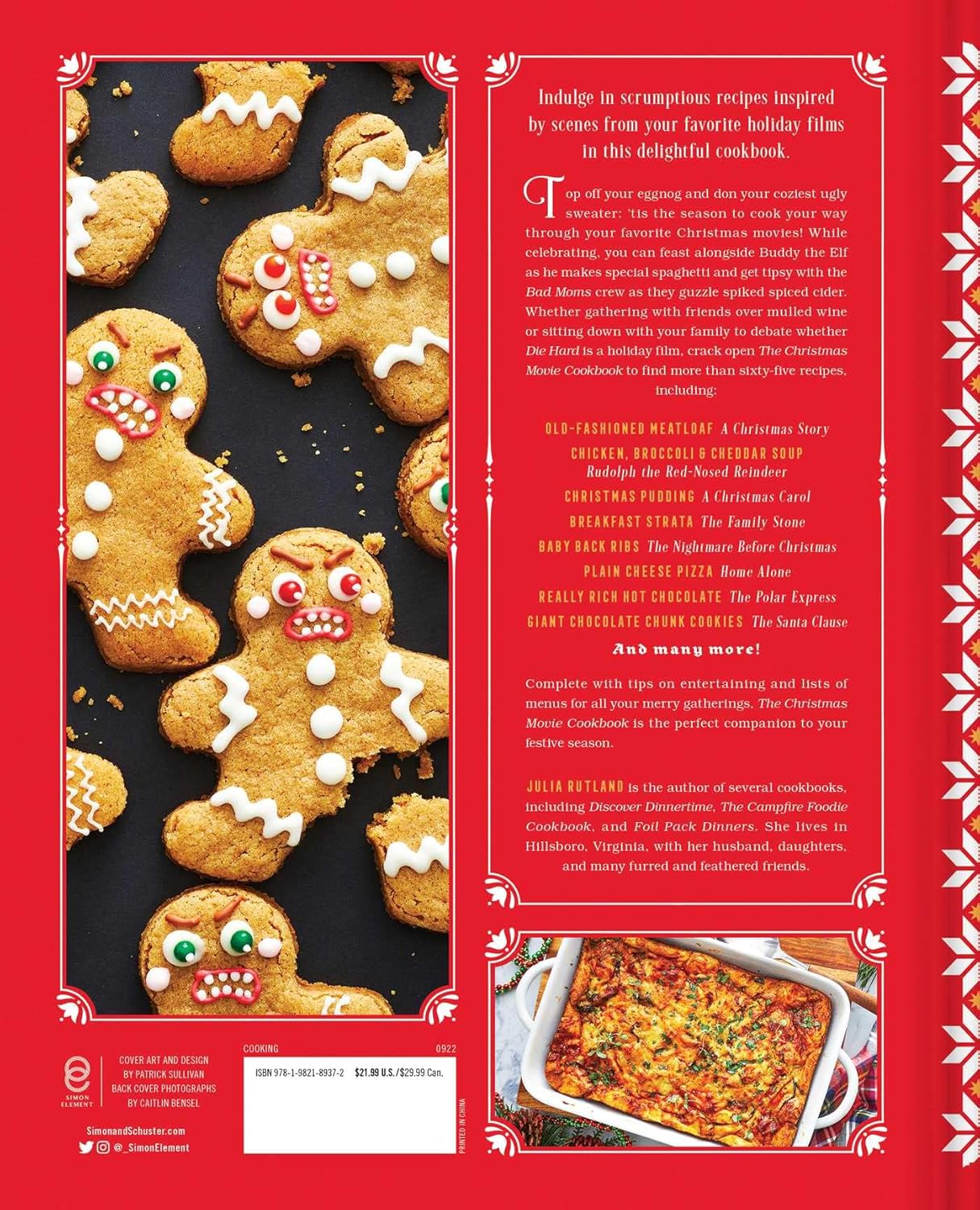 THE CHRISTMAS MOVIE COOKBOOK: RECIPES FROM YOUR FAVORITE HOLIDAY FILMS