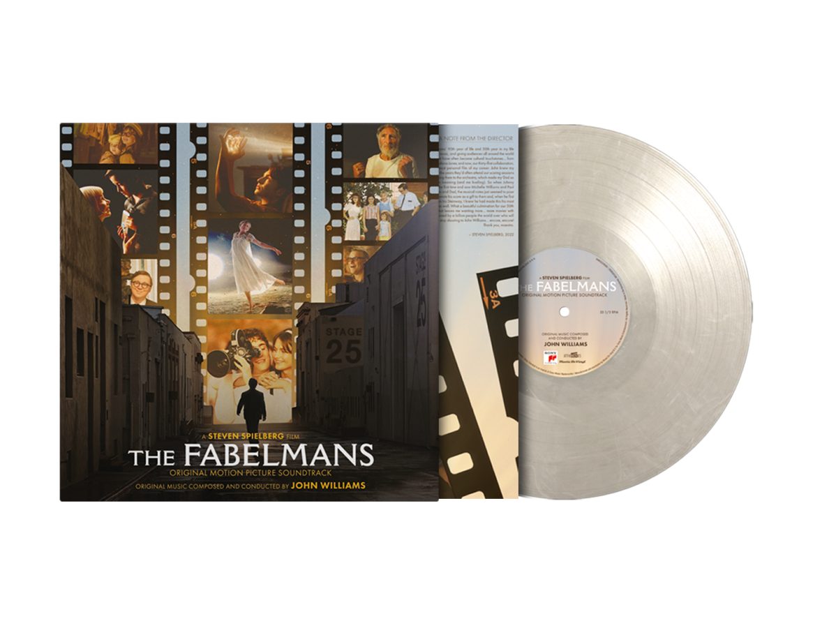 Explore The Fabelmans OST, featuring John Williams' stunning compositions. Limited to 1000 copies on marbled vinyl—perfect for any film music lover!
