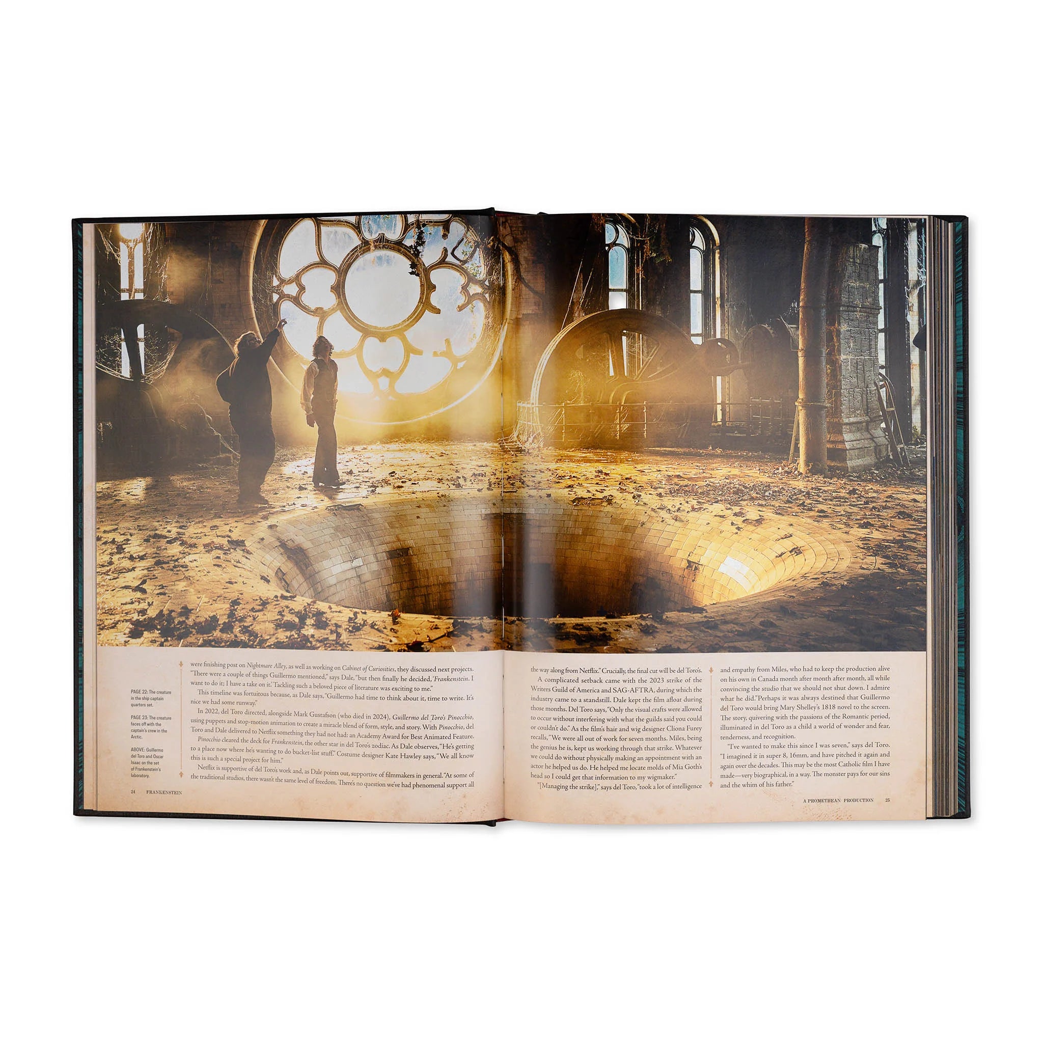 FRANKENSTEIN: WRITTEN AND DIRECTED BY GUILLERMO DEL TORO HARDCOVER