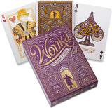 Unwrap the magic with premium Willy Wonka playing cards by theory11! Experience stunning illustrations and unrivaled quality, all made in America.