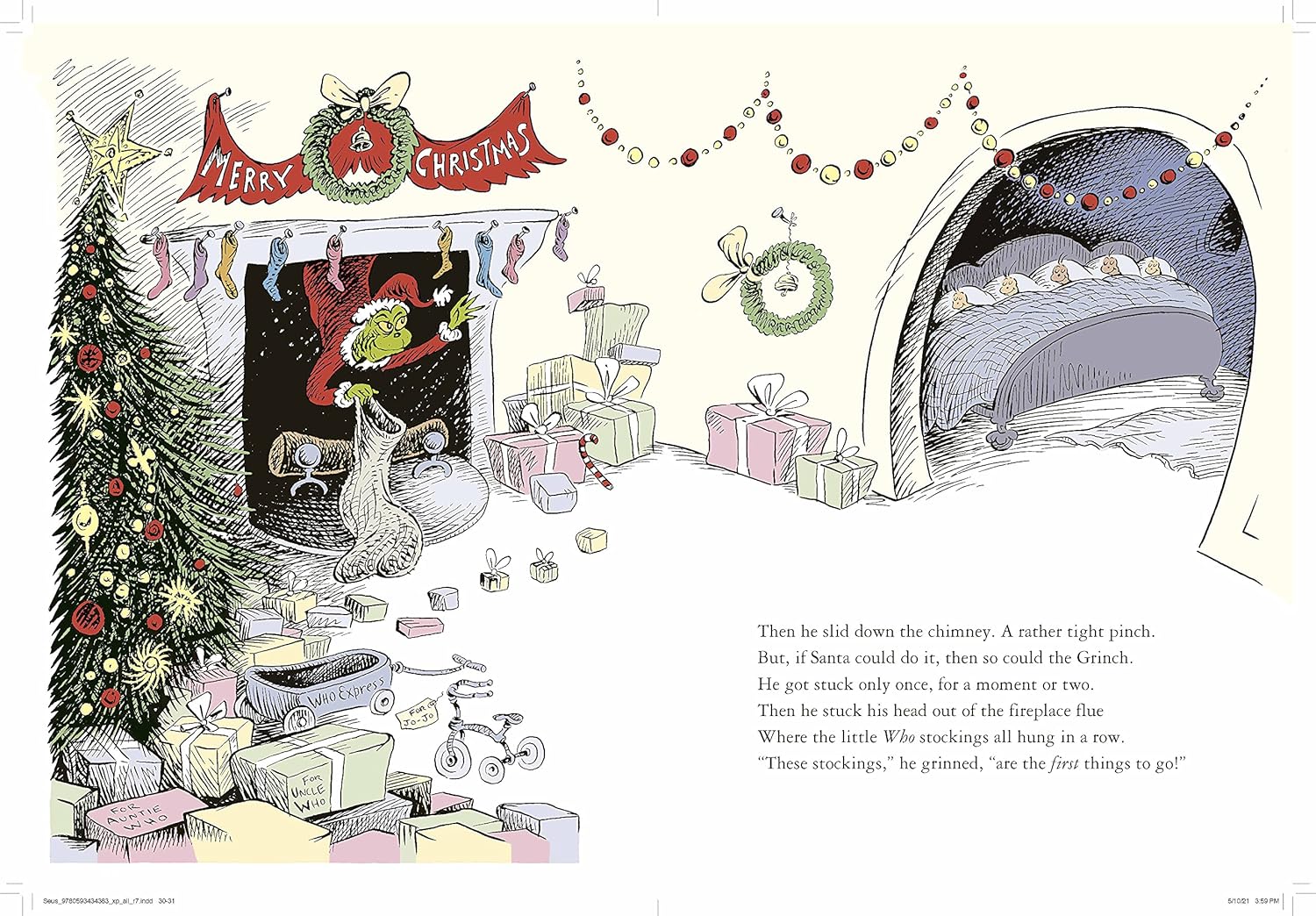 HOW THE GRINCH STOLE CHRISTMAS: FULL COLOR JACKETED EDITION