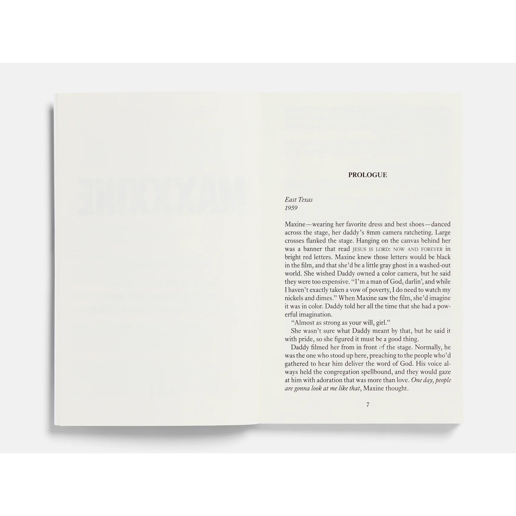 Book page with text on a white background. Dive into MaXXXine: The Novel, where Maxine Minx battles a killer in 1980s Hollywood. Experience the horror and glamour in this gripping adaptation by Tim Waggoner.