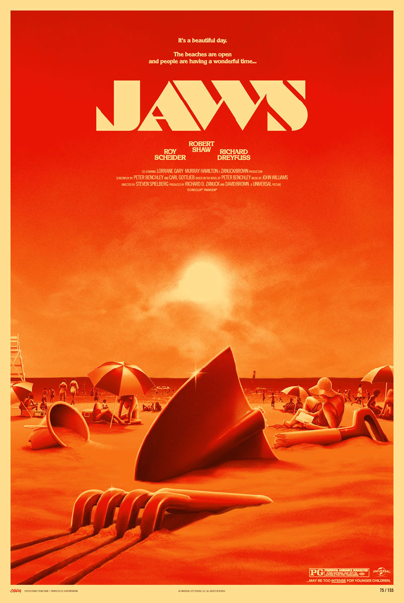 JAWS POSTER (MATT RYAN TOBIN)