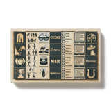 Explore Uncle Goose's unique wooden toys made from natural materials. Safe for kids and crafted in Michigan, our blocks inspire endless imagination and play. Wood Blocks Film Movie themed for Movie Fans showing the various genres of movies