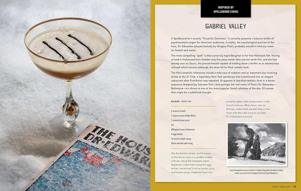 HITCHCOCKTAILS: LETHAL LIBATIONS INSPIRED BY THE MASTER OF SUSPENSE