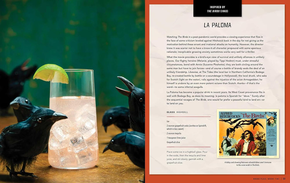 HITCHCOCKTAILS: LETHAL LIBATIONS INSPIRED BY THE MASTER OF SUSPENSE