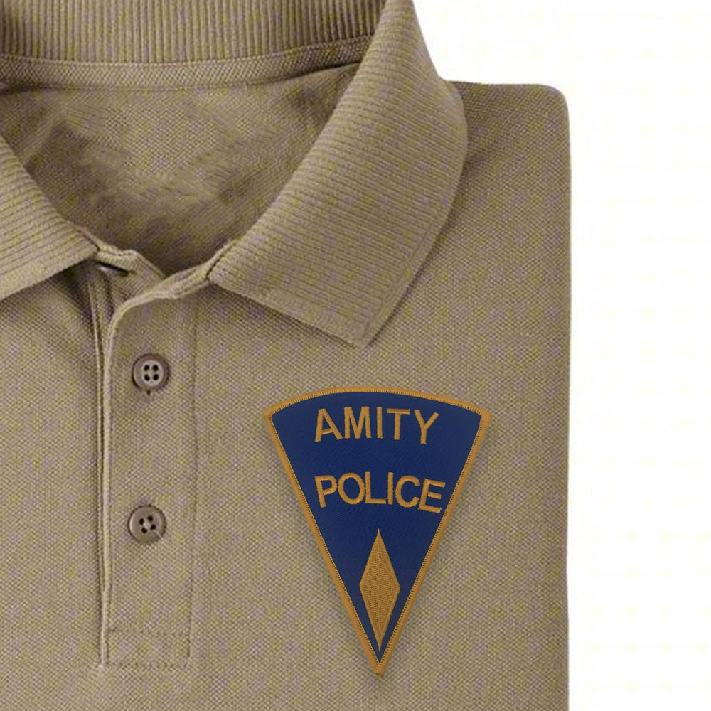 JAWS AMITY ISLAND POLICE CHIEF BADGE AND PATCH LIMITED EDITION PROP REPLICA