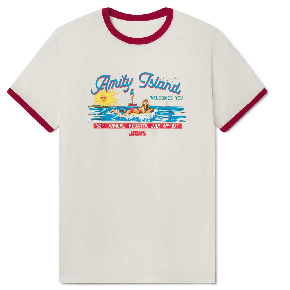 JAWS AMITY ISLAND RINGER TEE