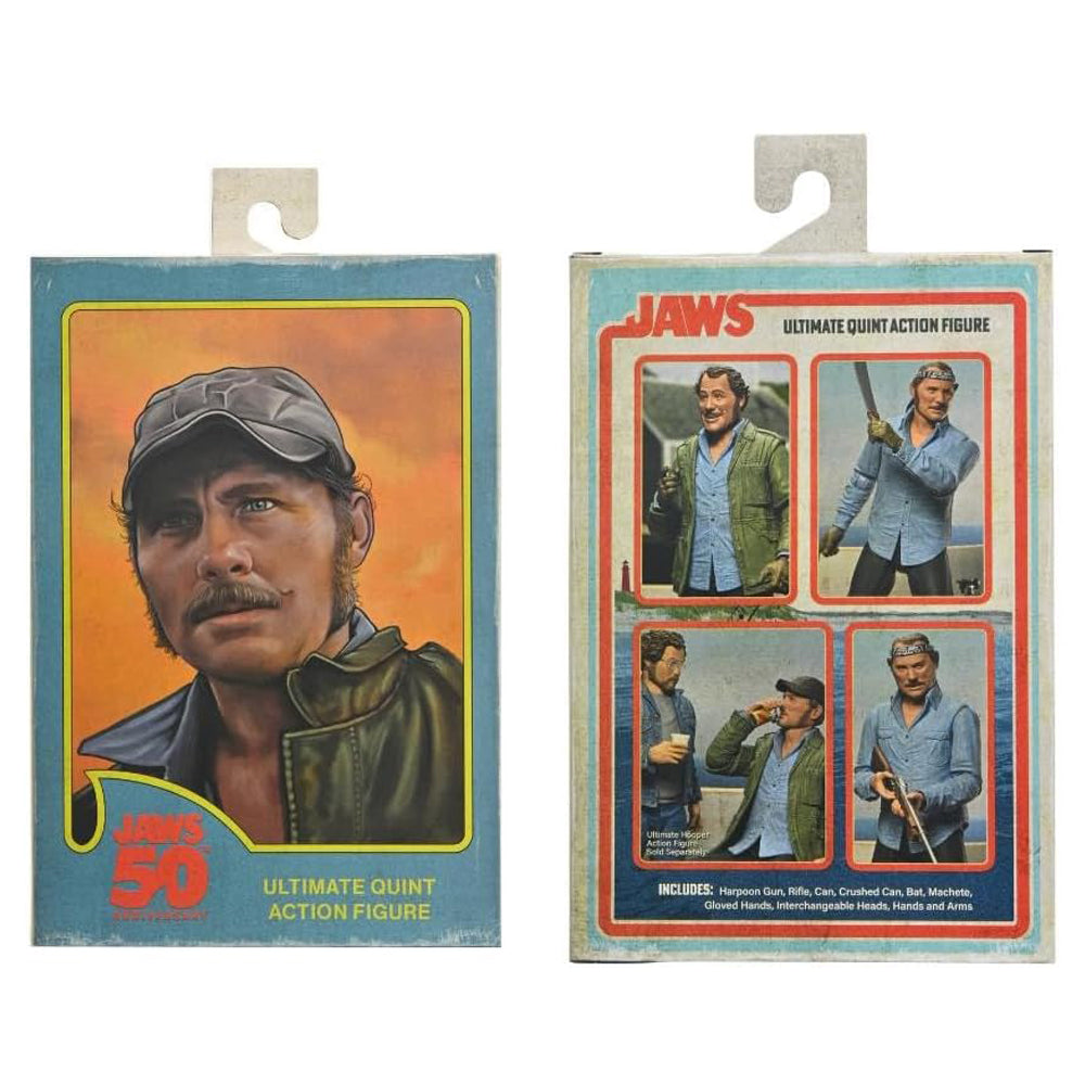 JAWS - 7 IN SCALE ACTION FIGURE - ULTIMATE SAM QUINT 50TH ANNIVERSARY FIGURE
