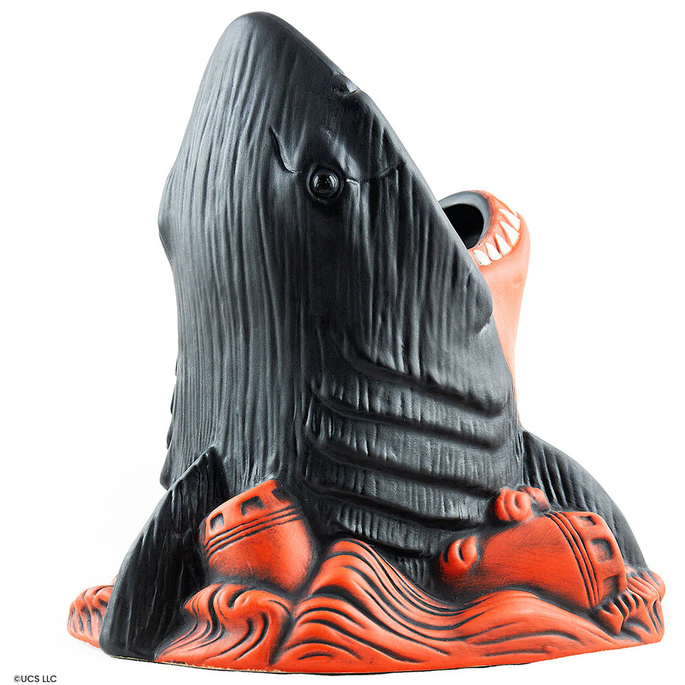 JAWS TIKI- GET OUT OF THE WATER VARIANT (RED/BLACK)