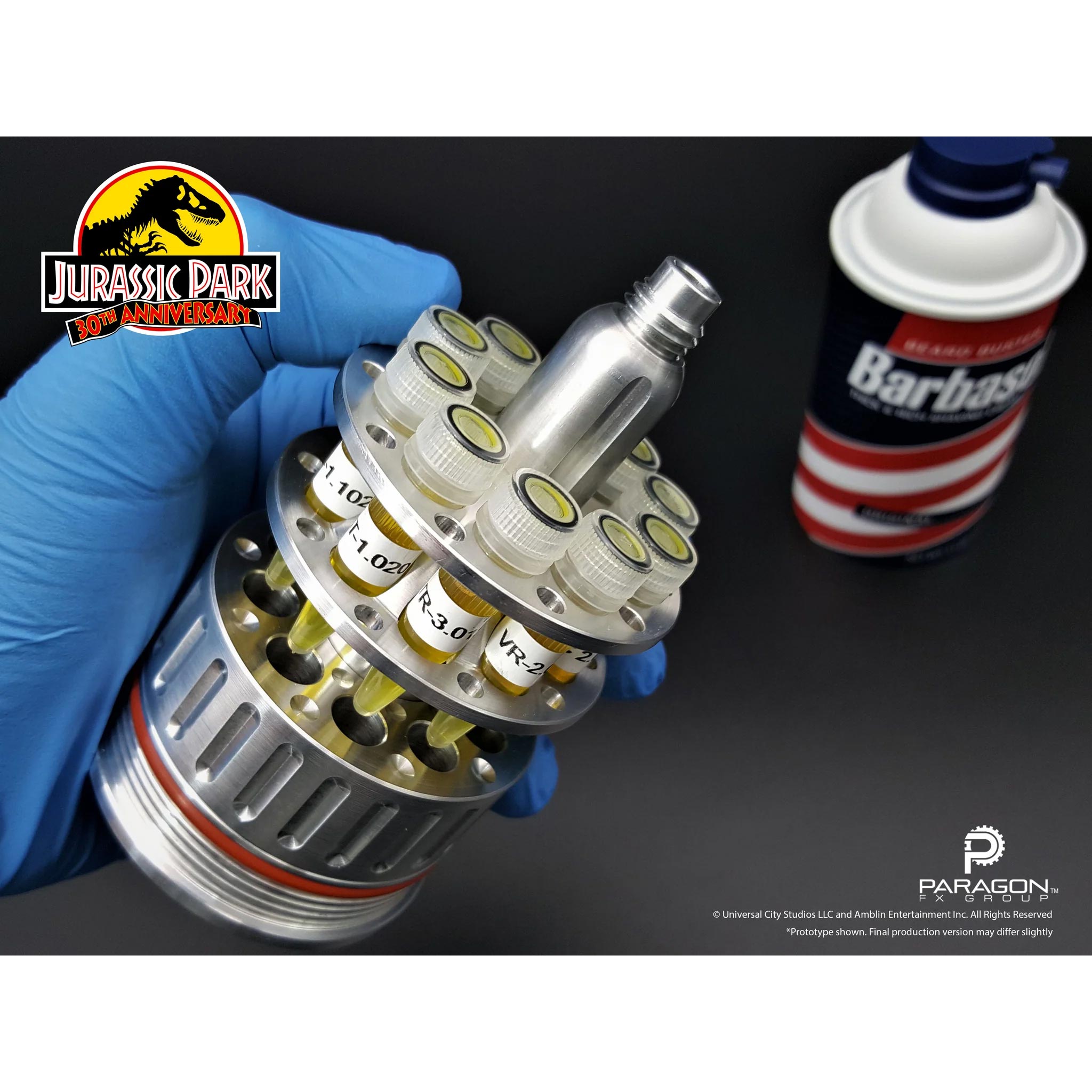 JURASSIC PARK CRYOGENICS CANISTER