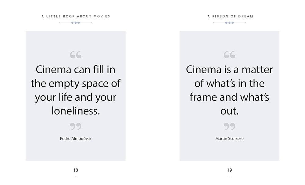 A LITTLE BOOK ABOUT MOVIES: QUOTES FOR THE CINEPHILE IN YOUR LIFE (LITTLE BOOKS OF FILMS AND TV)
