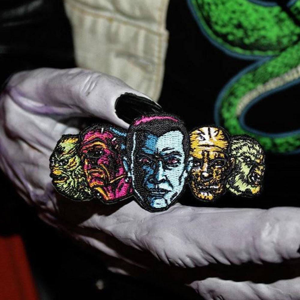 Show off your passion for classic horror with the Monster Squad Patch! This officially licensed patch features all your favorite Universal Monsters—perfect for any collector!