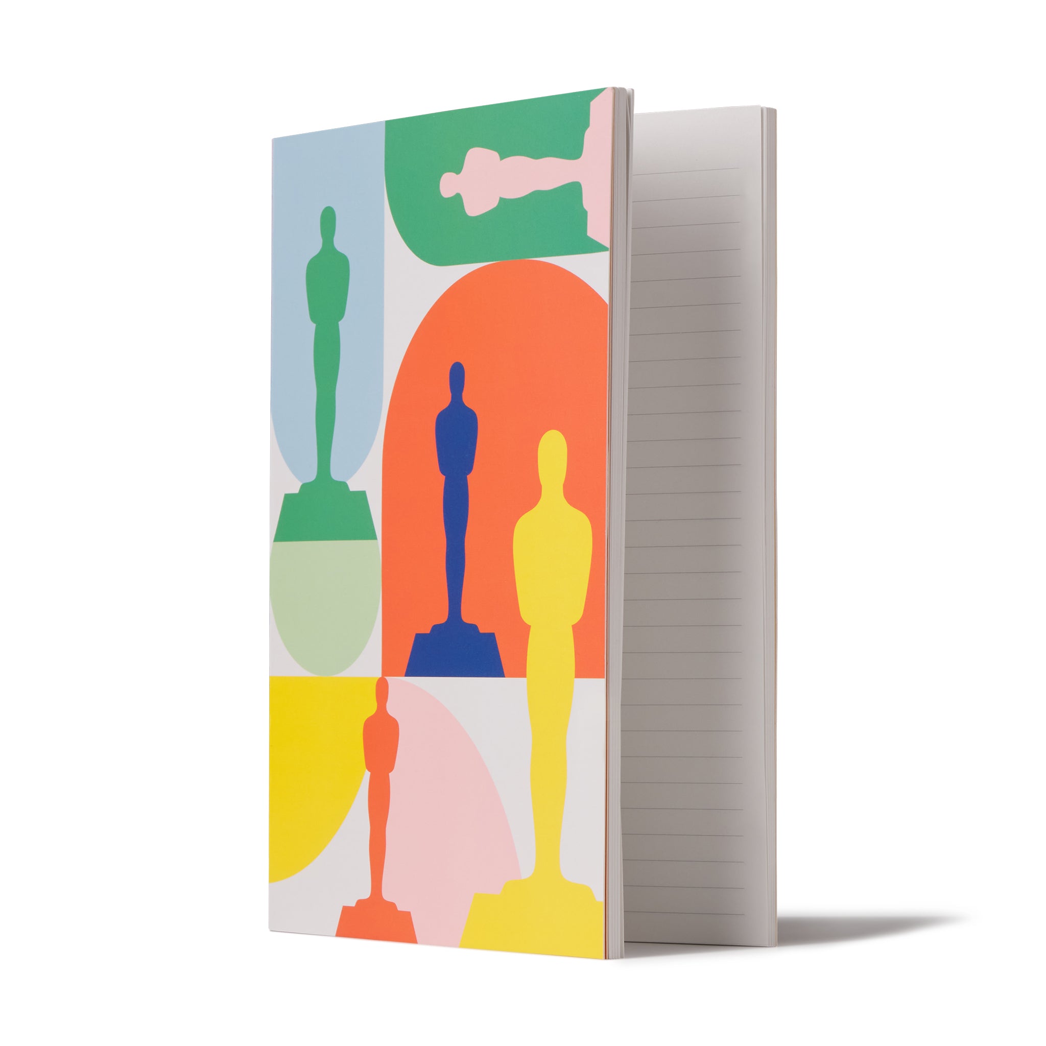 ABSTRACT OSCAR SIMPLE LINED NOTEBOOK