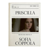 Delve into "The Priscilla Screenplay Book," showcasing Sofia Coppola's vision with essays, on-set photography, and personal insights from Priscilla Presley.