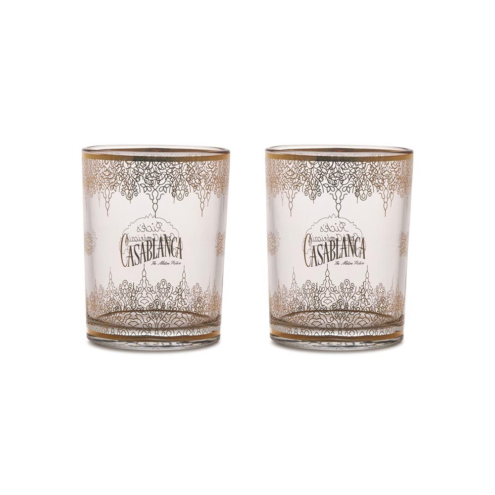 RICK'S CAFE GLASSES (SET OF 2)