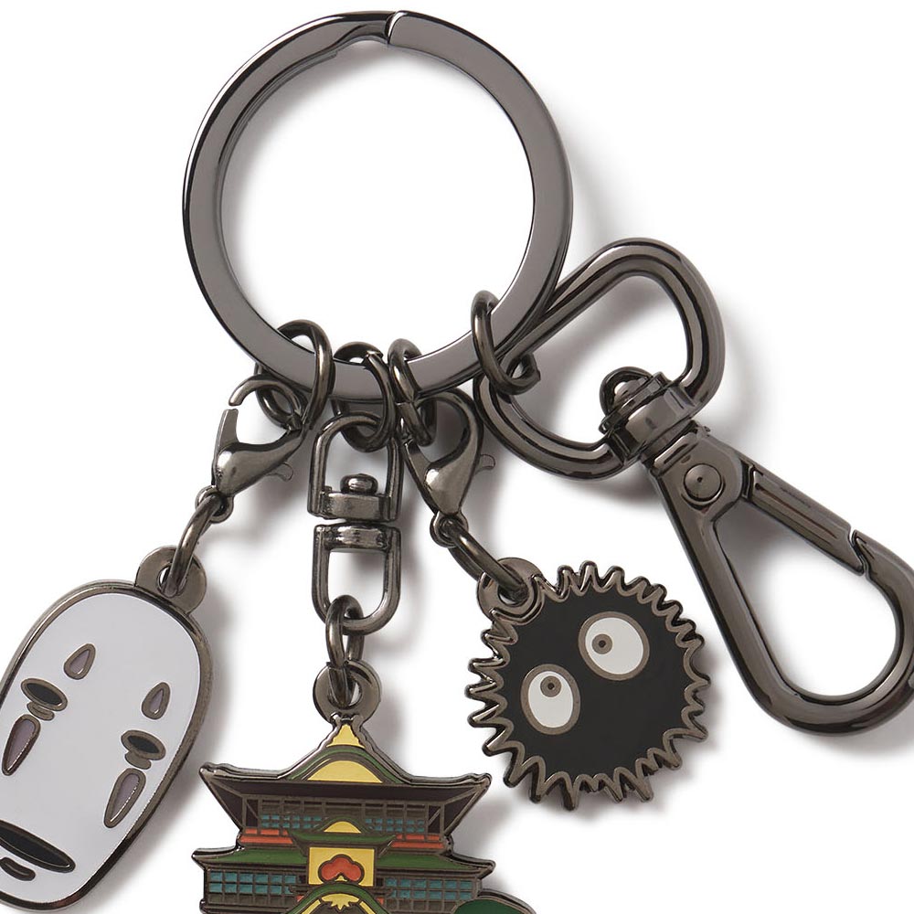 SPIRITED AWAY ENAMEL KEYCHAIN