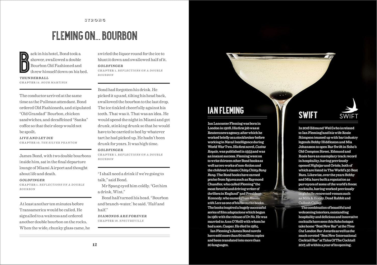 SHAKEN: DRINKING WITH JAMES BOND AND IAN FLEMING, THE OFFICIAL COCKTAIL BOOK