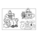 WALLACE & GROMIT- THE OFFICIAL COLOURING BOOK