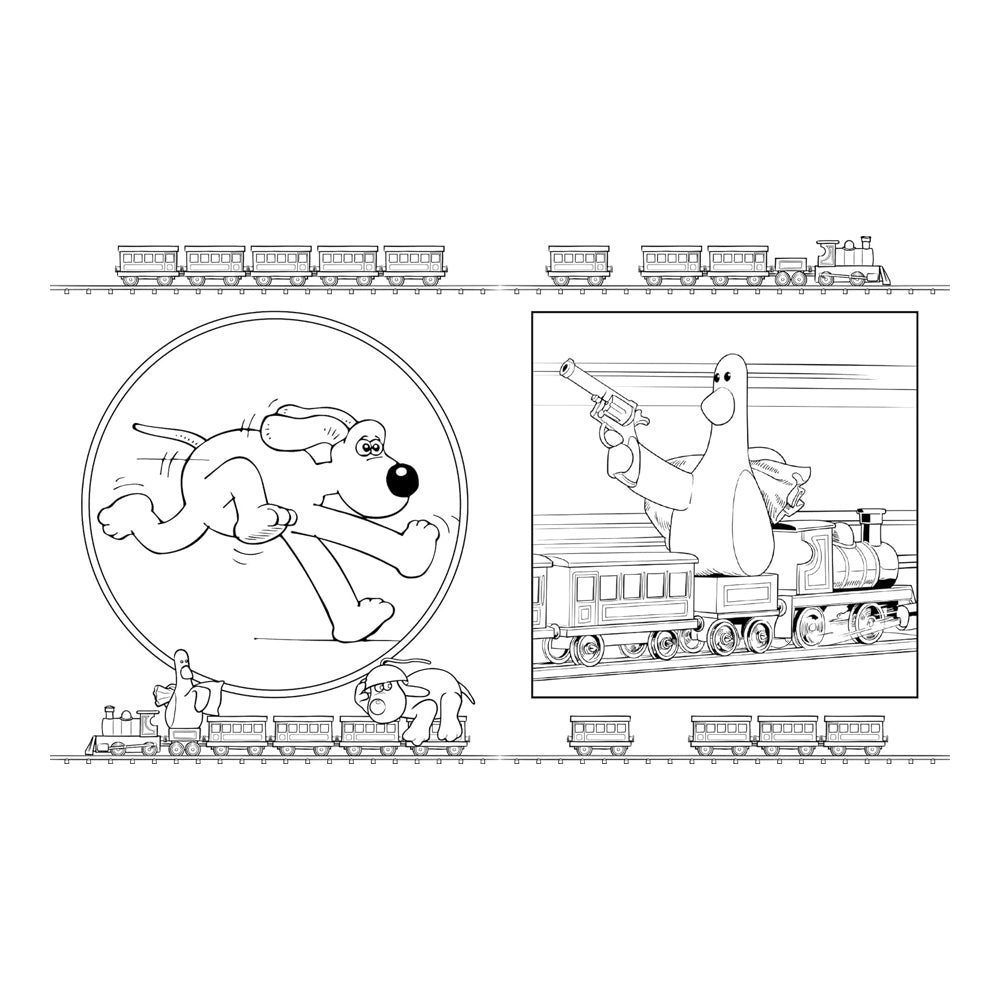WALLACE & GROMIT- THE OFFICIAL COLOURING BOOK