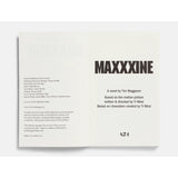 Book cover of 'MAXXXINE' by Tim Waggoner with text on a white background
