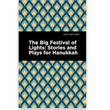 Book cover of 'The Big Festival of Lights: Stories and Plays for Hanukkah' with geometric pattern