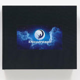 Black album with DreamWorks logo on a blue background