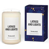 LATKES AND LIGHTS CANDLE