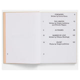 Table of contents page of a book with text on a white background