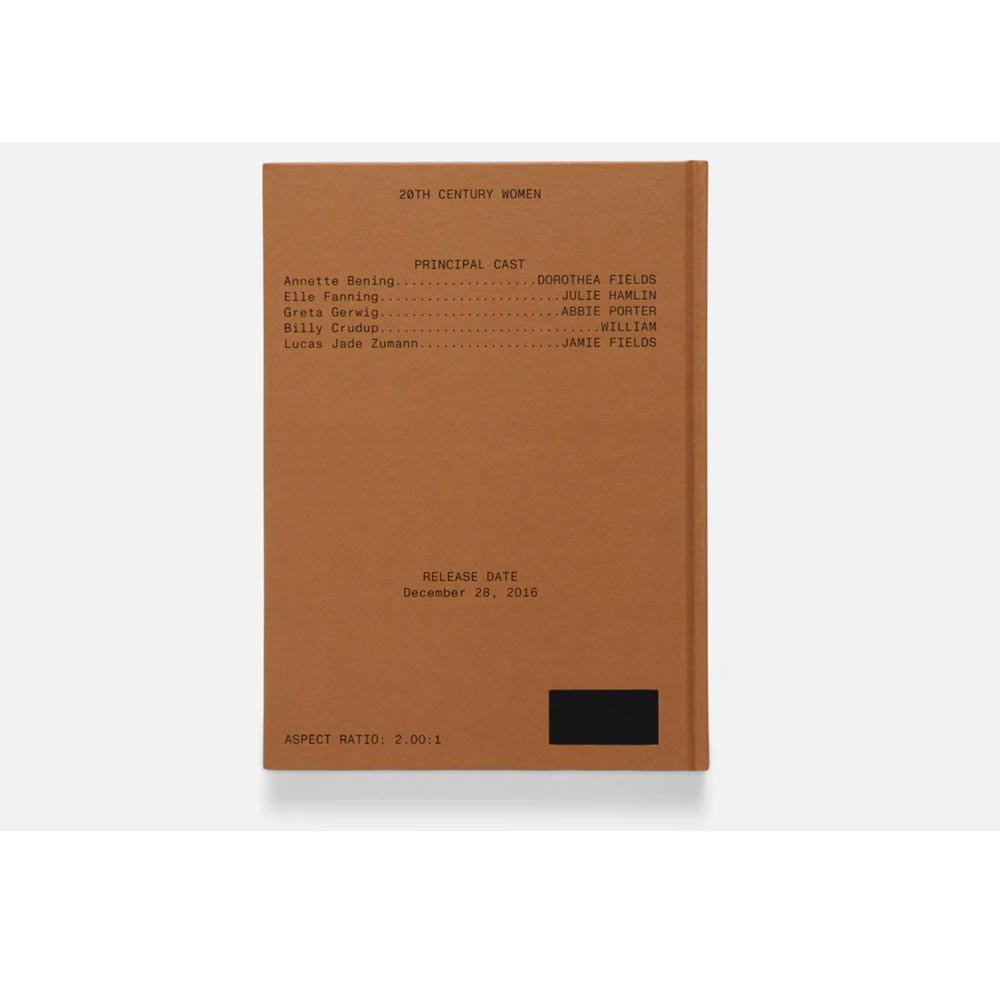 20TH CENTURY WOMEN SCREENPLAY BOOK