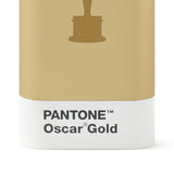 Pantone Oscar Gold color swatch on a white background - Oscars Logo