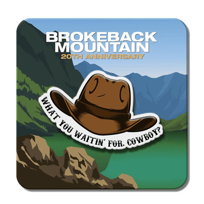BROKEBACK MOUNTAIN 20TH ANNIVERSARY COWBOY HAT PIN