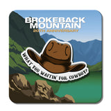 BROKEBACK MOUNTAIN 20TH ANNIVERSARY COWBOY HAT PIN