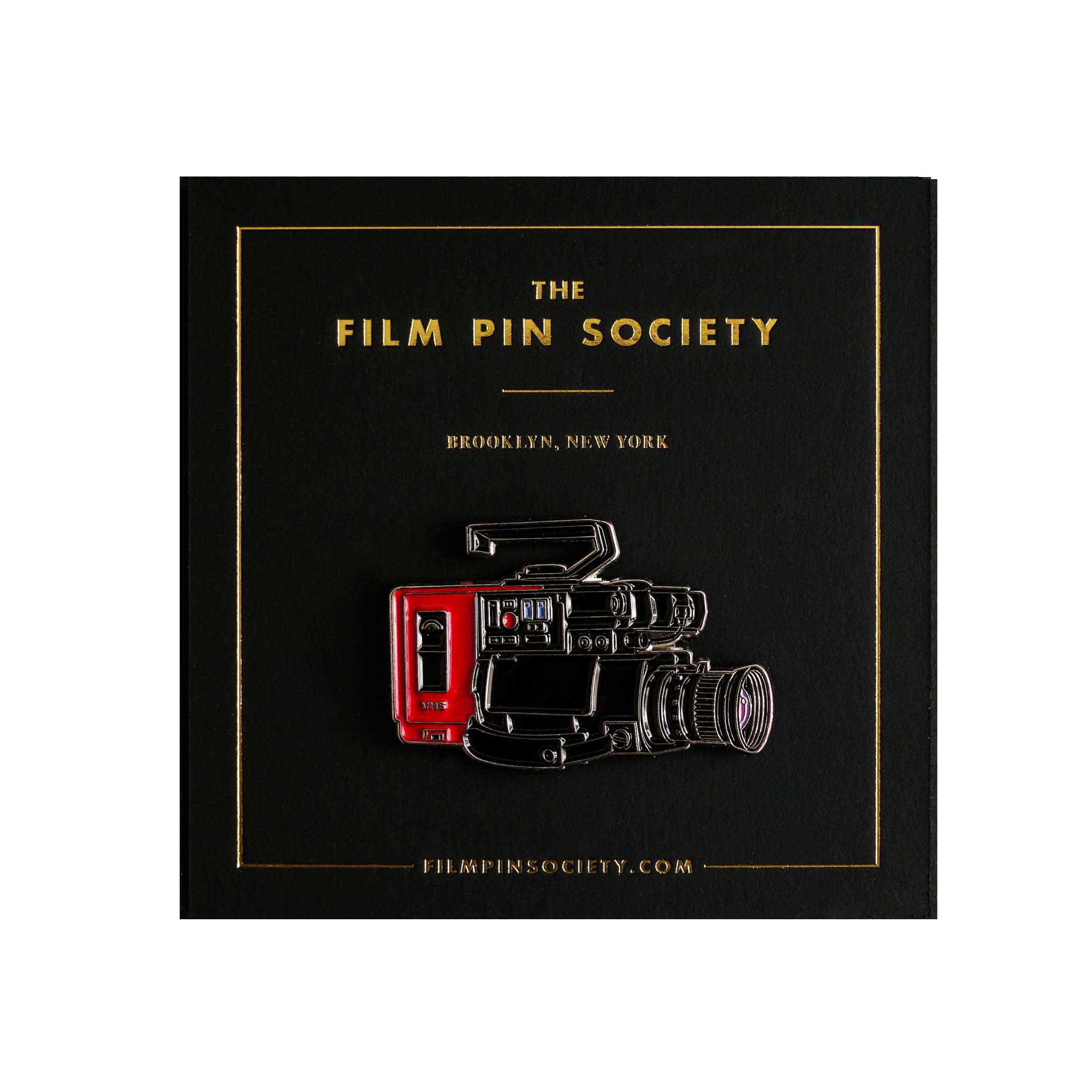 80S VHS CAMERA ENAMEL PIN