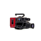 80S VHS CAMERA ENAMEL PIN