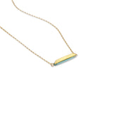 BROKEN PLATES SINGLE TILE NECKLACE