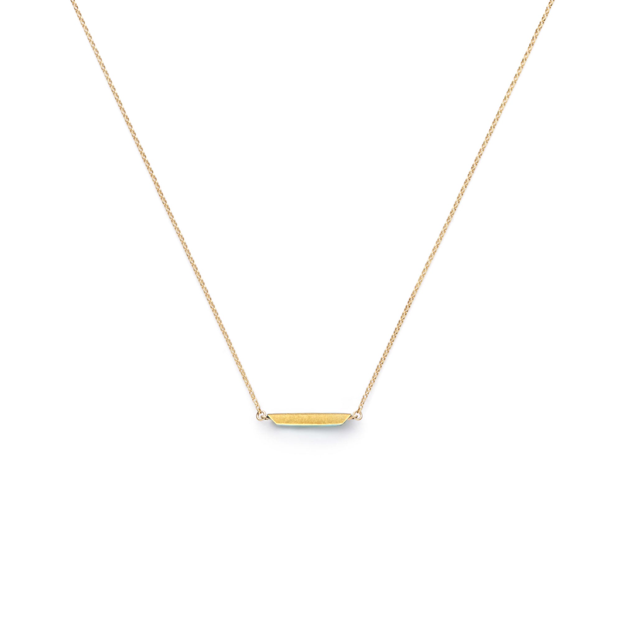 BROKEN PLATES SINGLE TILE NECKLACE