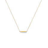 BROKEN PLATES SINGLE TILE NECKLACE